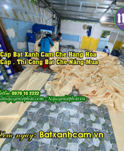 Trọng Lượng Bạt Xanh Cam (120g, 150g, 170g, 200g) Ở Đạ Huoai, Bạt Xanh Cam Khổ Lớn Lâm Đồng