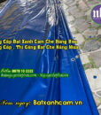Bạt Xanh Cam Che Hàng Hóa