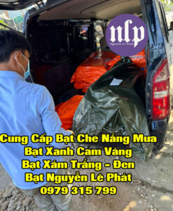 Bạt Che Hàng Chống Thấm Nước Ở Bàu Bàng, Bạt Sọc 3 Màu Tại Bình Dương