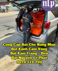 Bạt Che Hàng Chống Thấm Nước Ở Bàu Bàng, Bạt Sọc 3 Màu Tại Bình Dương
