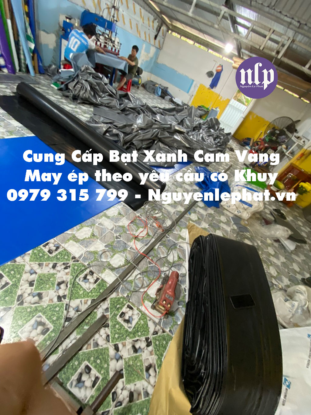 Bạt Xanh Cam Che Nắng Mưa Ở Phú Riềng, Bạt 2 Da Xanh Cam Tại Bình Phước