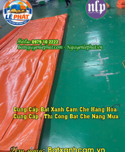 Bạt Xanh Cam Phủ Hàng Giá Rẻ Ở TP.Cam Ranh, Bạt Xanh Cam Hàn Quốc Khánh Hoà