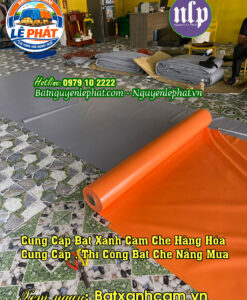 Độ Bền Bạt Xanh Cam Che Ngoài Trời Ở Ninh Hòa, Bạt nNựa Xanh CamKhánh Hoà