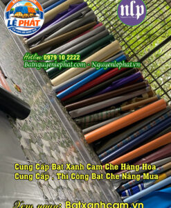 Bạt Xanh Cam Che Nắng Mmưa Giá Rẻ Tại Kho Ở Diên Khánh, Giá Bạt Xanh Cam Theo Cuộn Khánh Hoà