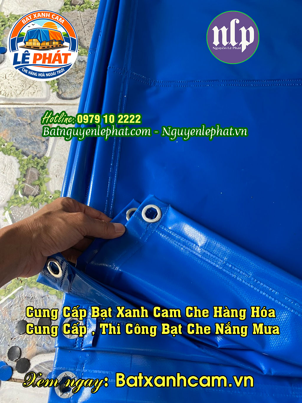 Bạt Xanh Cam Che Nắng Mmưa Giá Rẻ Tại Kho Ở Diên Khánh, Giá Bạt Xanh Cam Theo Cuộn Khánh Hoà
