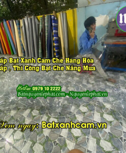 Xưởng Sản Xuất Bạt Xanh Cam Công Trình Giá Sỉ Ở Bảo Lâm, Bạt Xanh Cam Chống Thấm Lâm Đồng